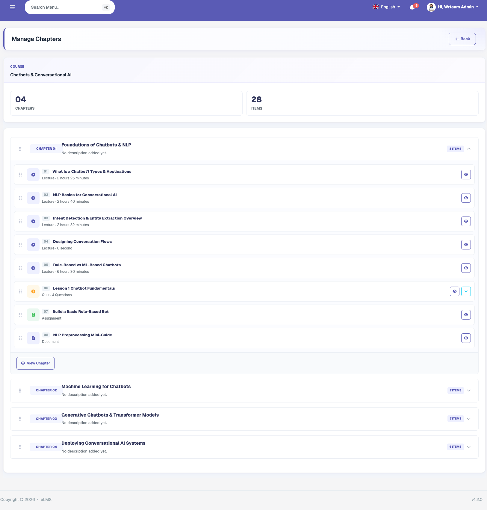 Course Curriculum