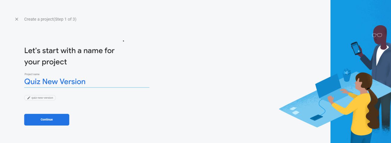 Create Firebase 1