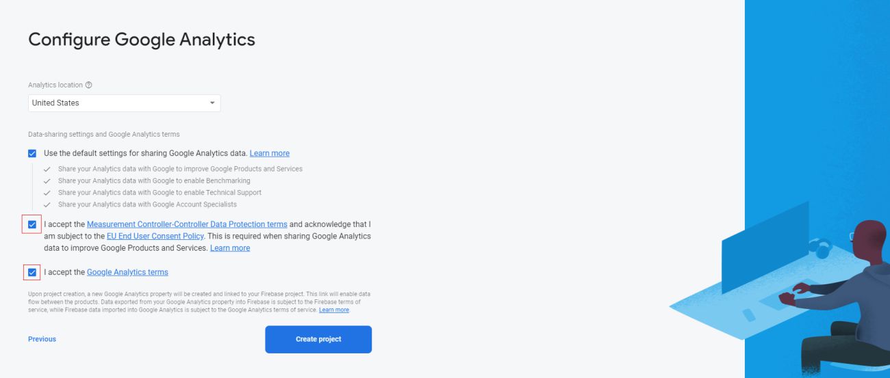 Create Firebase 3