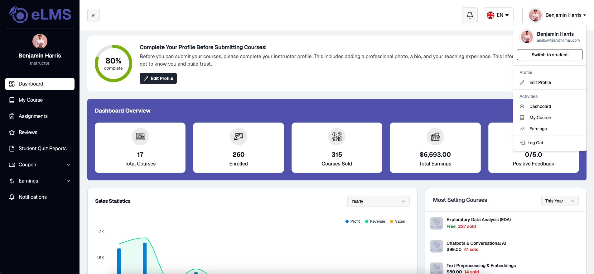 Profile Options