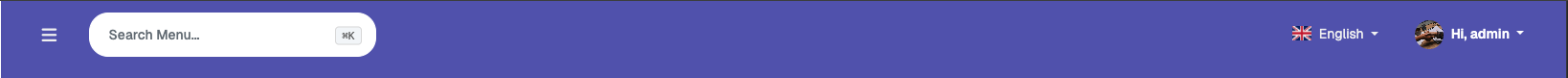 Search Menu