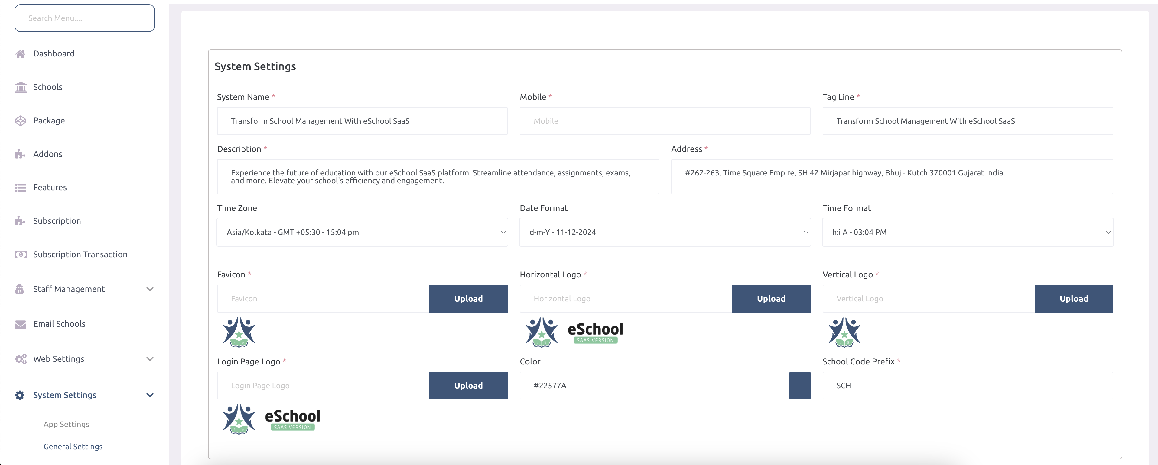 e-School SaaS