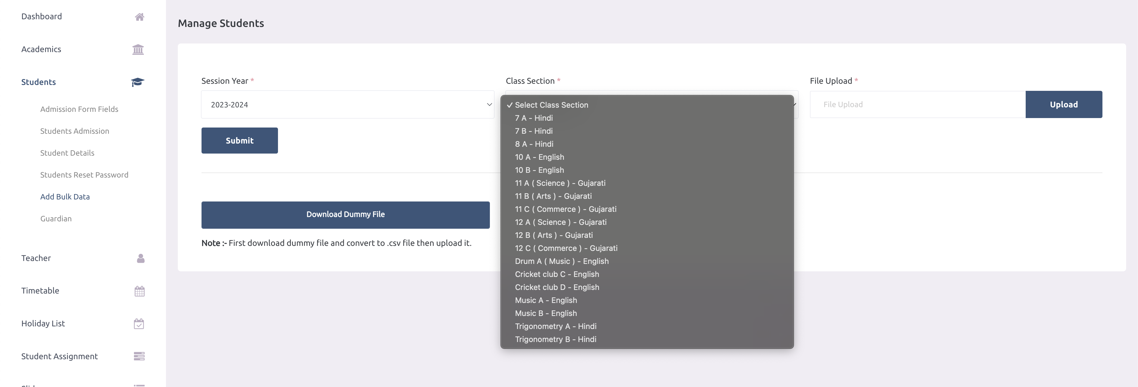 e-School SaaS