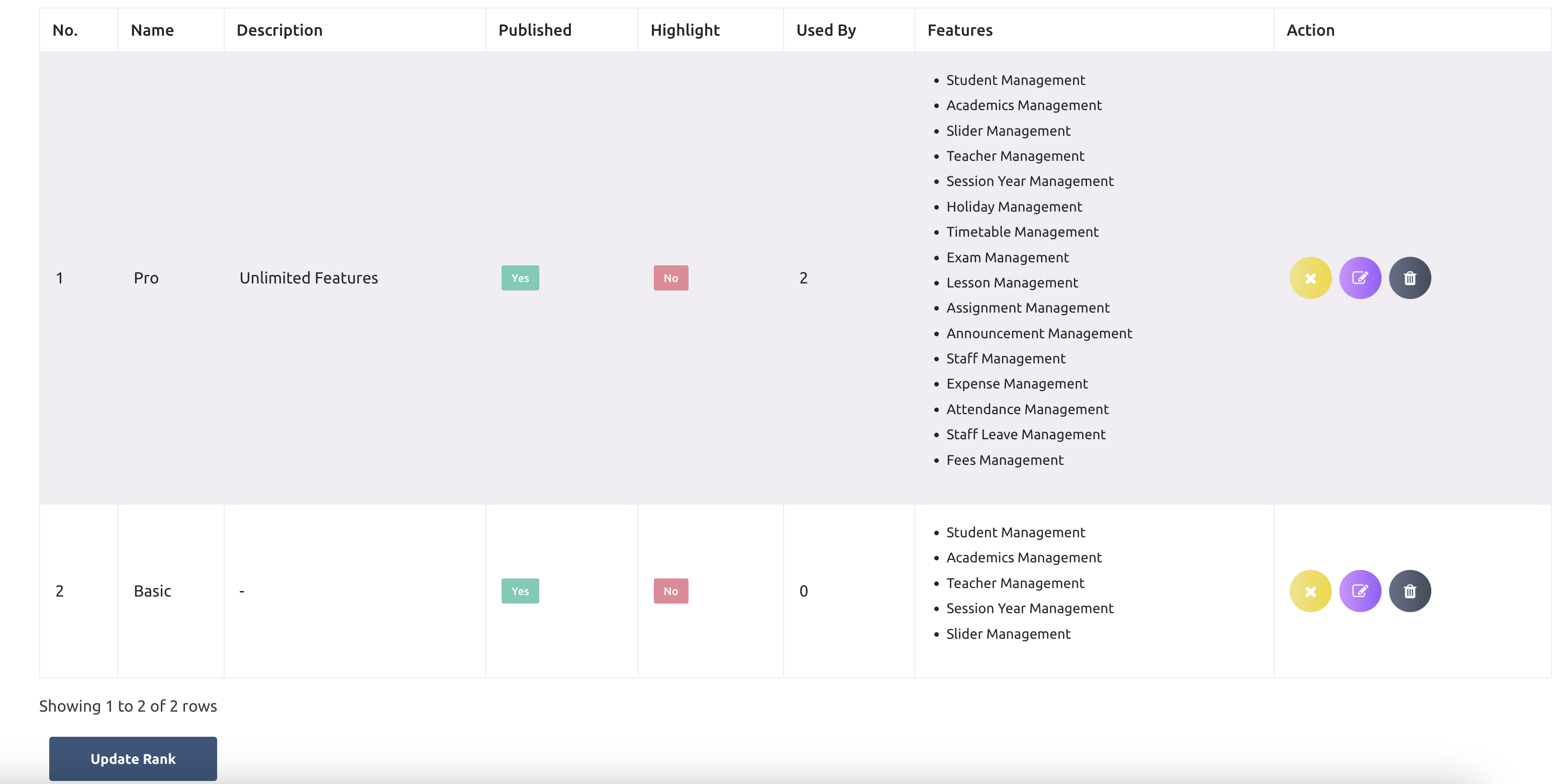 e-School SaaS