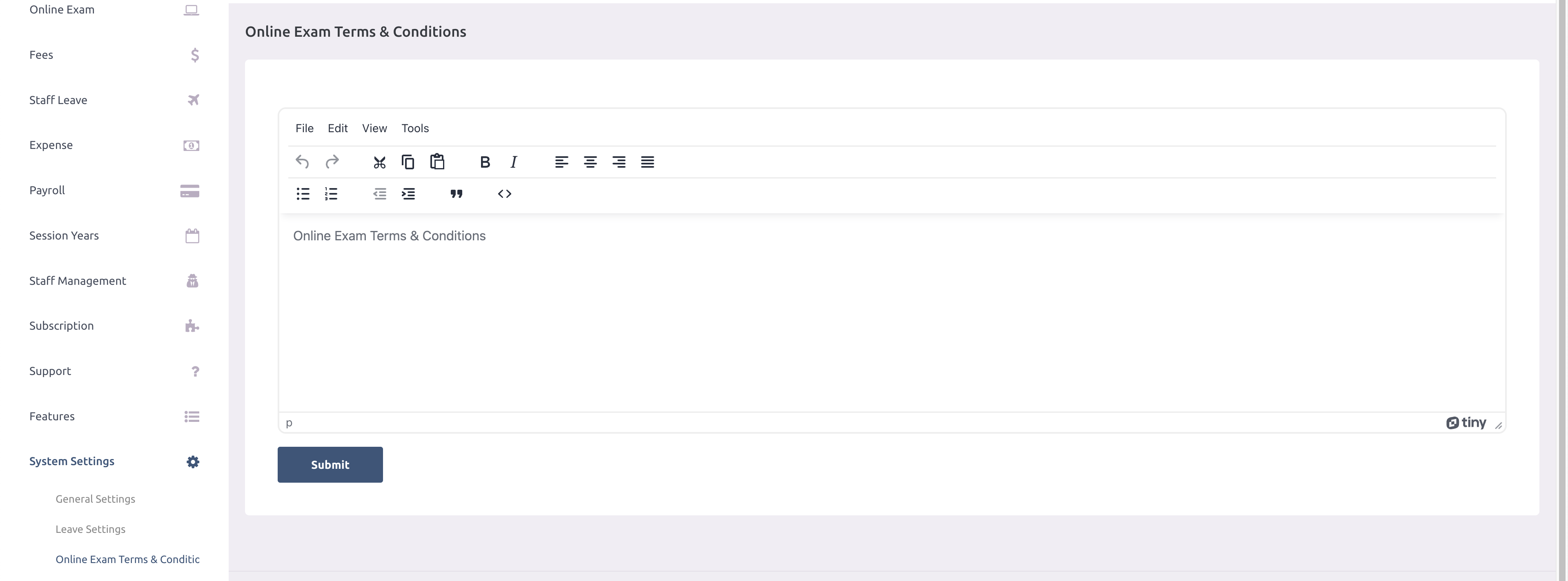 e-School SaaS