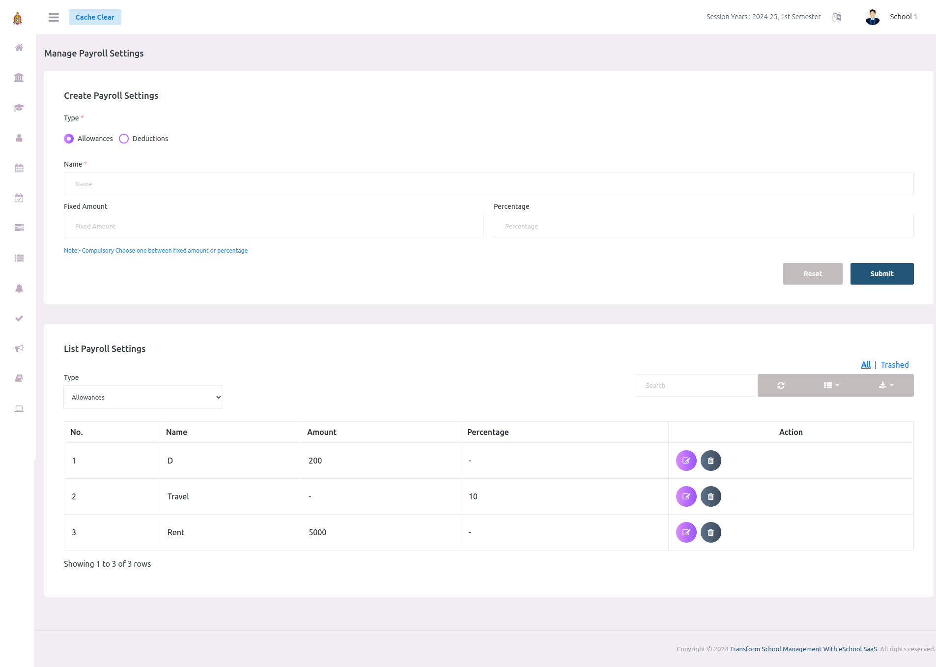 e-School SaaS