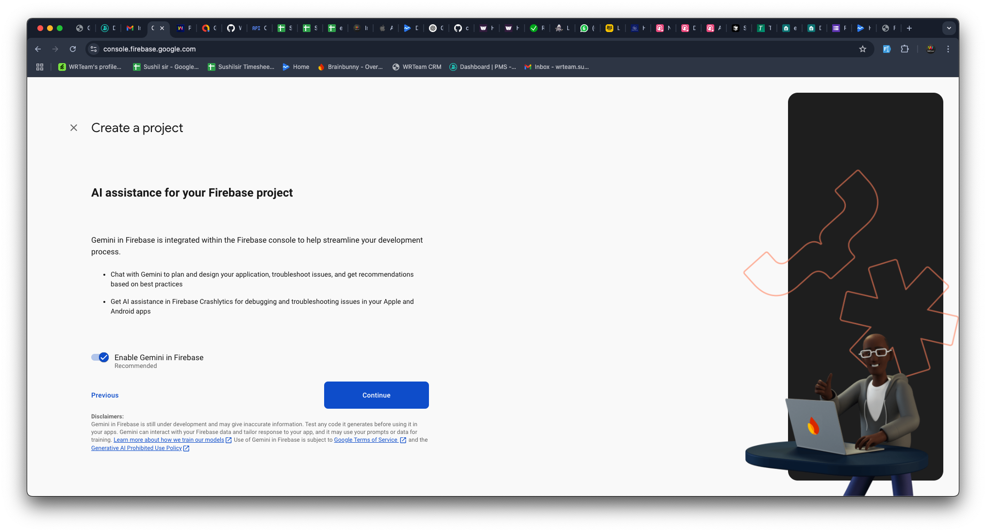 Create Firebase 3