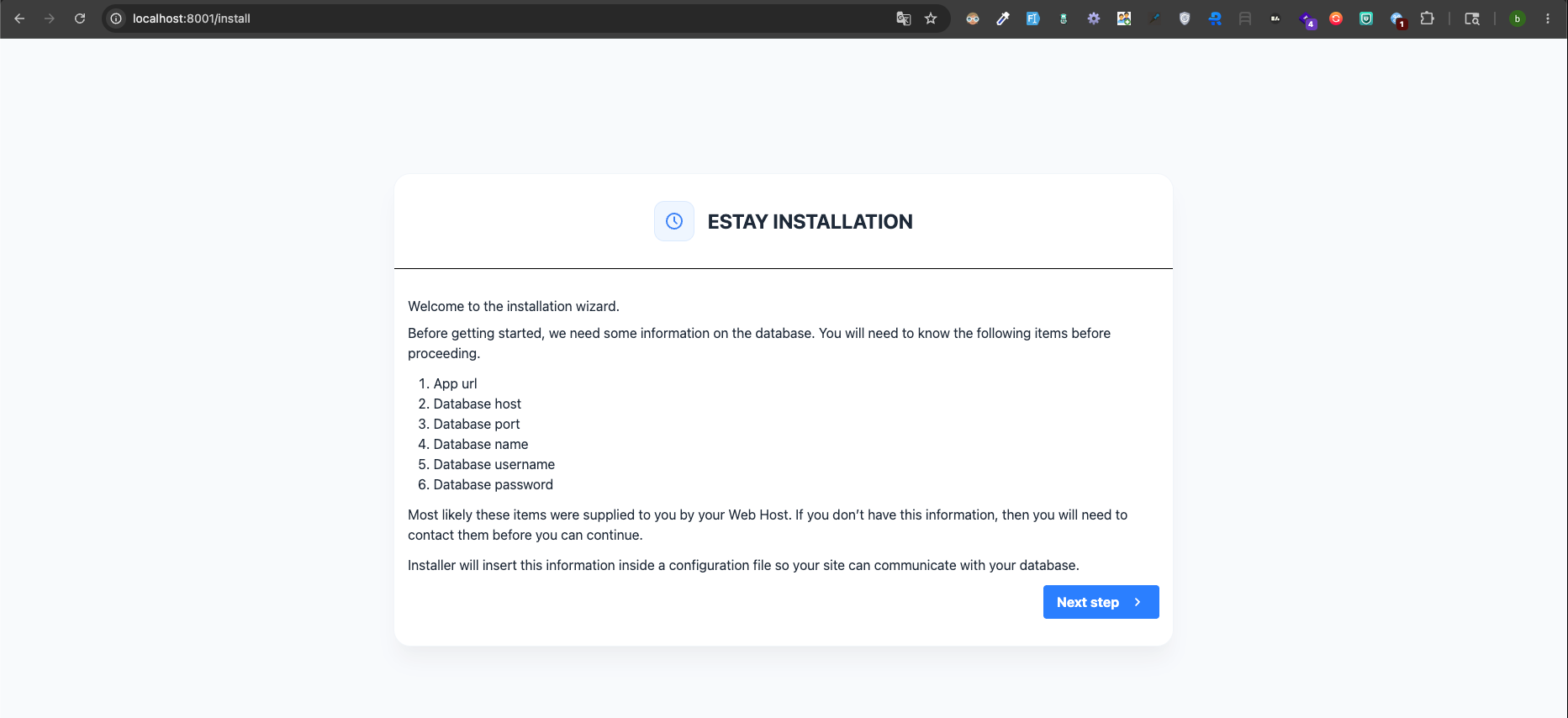 Installation Complete