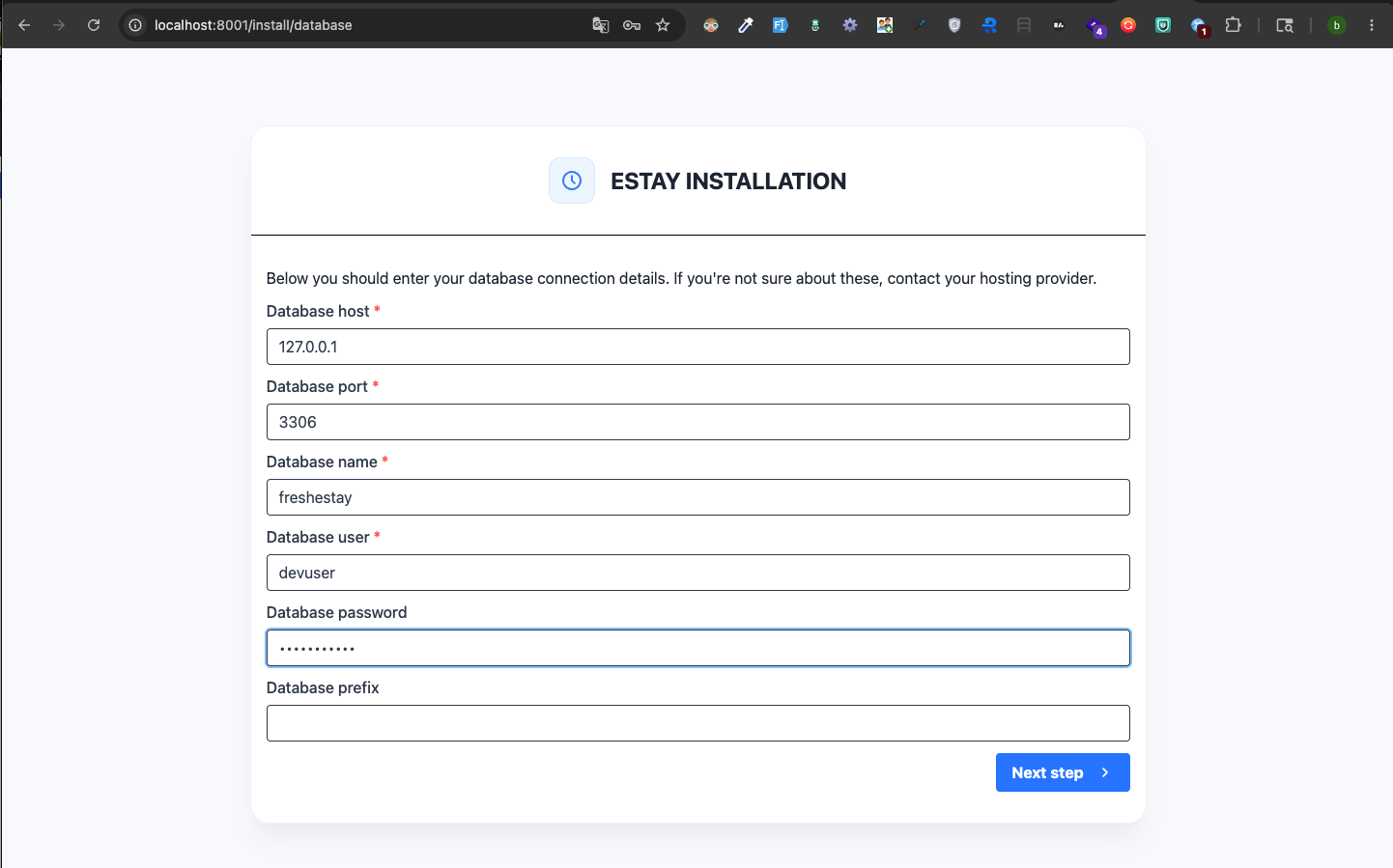 Installation Complete
