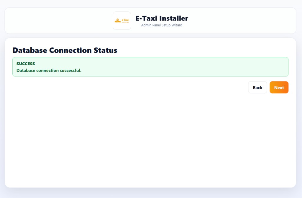 Database Connection Status
