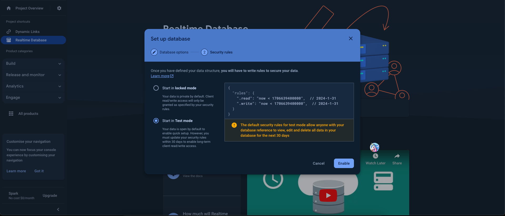 Realtime Database rules